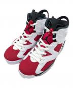 NIKEナイキ）の古着「AIR JORDAN 6 CARMINE 2021 / ハイカットスニーカー」｜ホワイト