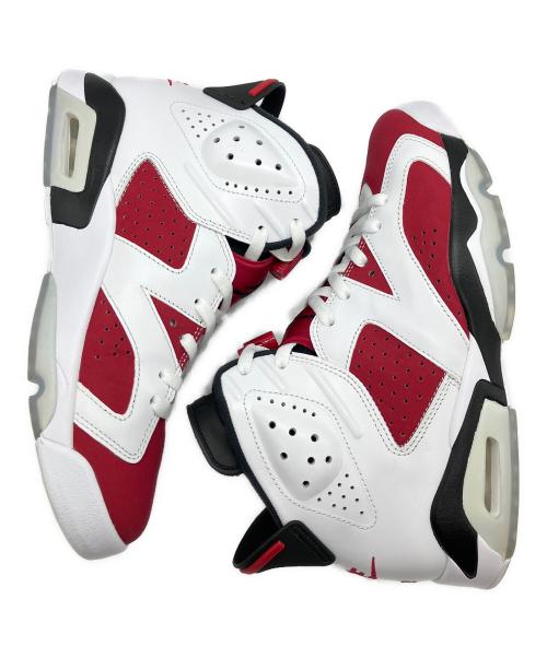 NIKE（ナイキ）NIKE (ナイキ) AIR JORDAN 6 CARMINE 2021 / ハイカットスニーカー ホワイト サイズ:27㎝の古着・服飾アイテム