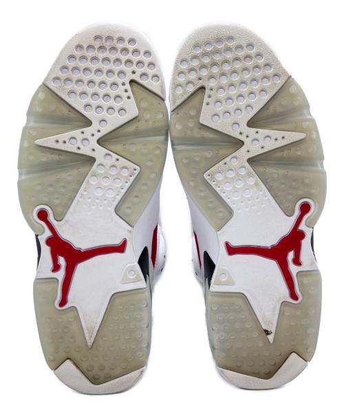 NIKE（ナイキ）NIKE (ナイキ) AIR JORDAN 6 CARMINE 2021 / ハイカットスニーカー ホワイト サイズ:27㎝の古着・服飾アイテム