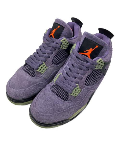 NIKE（ナイキ）NIKE (ナイキ) AIR JORDAN4 RETRO パープル サイズ:26.5cmの古着・服飾アイテム