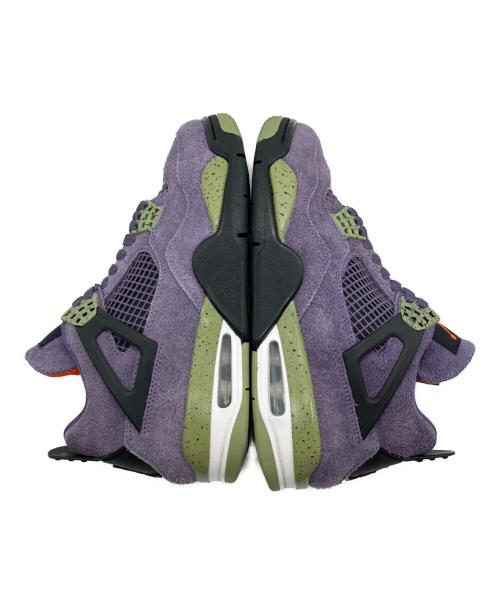 NIKE（ナイキ）NIKE (ナイキ) AIR JORDAN4 RETRO パープル サイズ:26.5cmの古着・服飾アイテム