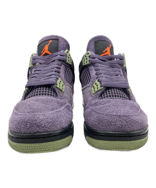 NIKE（ナイキ）NIKE (ナイキ) AIR JORDAN4 RETRO パープル サイズ:26.5cmの古着・服飾アイテム
