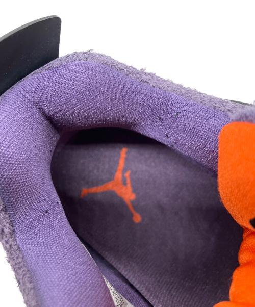 NIKE（ナイキ）NIKE (ナイキ) AIR JORDAN4 RETRO パープル サイズ:26.5cmの古着・服飾アイテム
