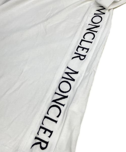 MONCLER（モンクレール）MONCLER (モンクレール) 半袖カットソー ホワイト サイズ:XSの古着・服飾アイテム