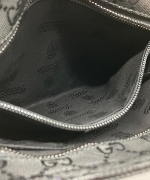 GUCCI（グッチ）GUCCI (グッチ) GGインプリメ ショルダーバッグ ブラックの古着・服飾アイテム