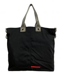 PRADA SPORTS（プラダスポーツ）の古着「2WAYトートバッグ」｜ブラック×グレー