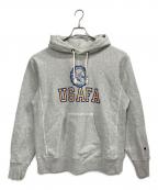 Champion REVERSE WEAVEチャンピオン リバース ウィーブ）の古着「プルオーバーパーカー」｜グレー