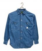 POLO COUNTRYポロカントリー）の古着「デニムシャツ」｜インディゴ