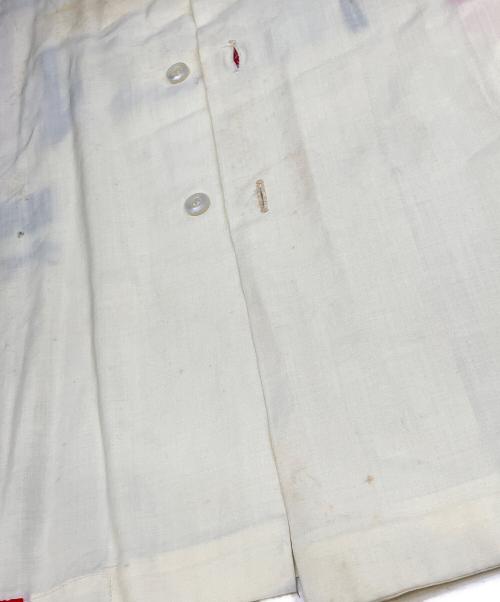 Hamaya（ハマヤ）Hamaya (ハマヤ) 50-60’S スーベニアボーリングシャツ アイボリー サイズ:記載無しの古着・服飾アイテム