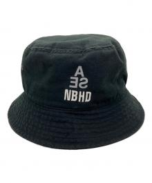 NEIGHBORHOOD×WIND AND SEA（ネイバーフッド×ウィンダンシー）の古着「バケットハット」｜ブラック