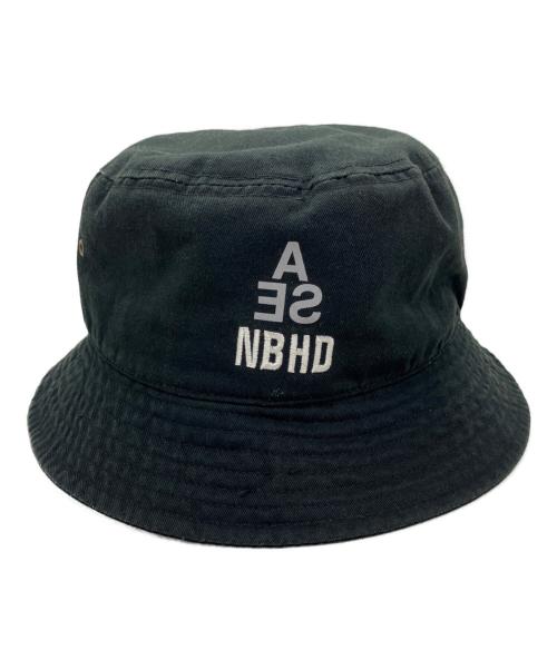 NEIGHBORHOOD（ネイバーフッド）NEIGHBORHOOD (ネイバーフッド) WIND AND SEA (ウィンダンシー) バケットハット ブラック サイズ:FREEの古着・服飾アイテム