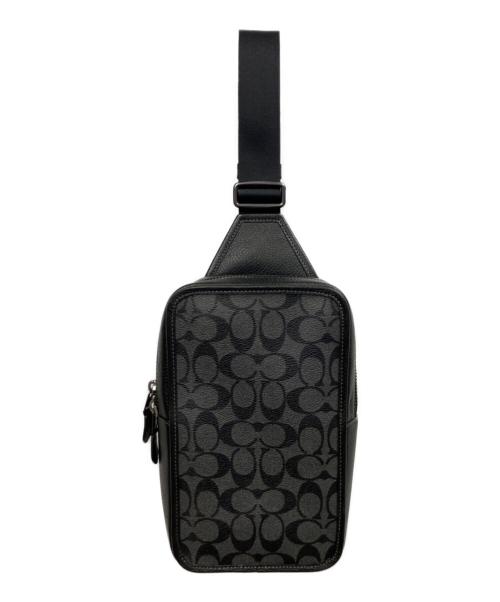 COACH（コーチ）COACH (コーチ) シグネチャー サリバンパック ブラックの古着・服飾アイテム