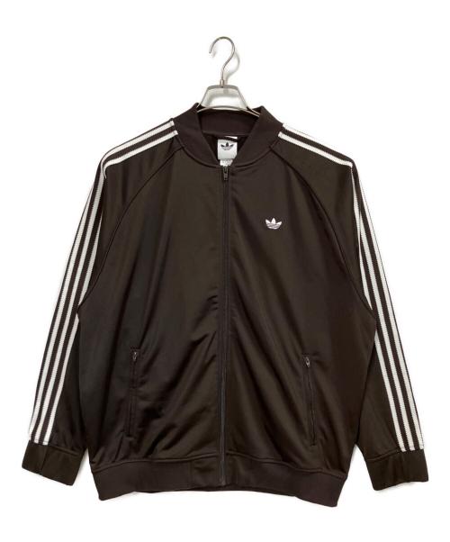 adidas（アディダス）adidas (アディダス) ブリットコア SST トラックトップ ブラウン サイズ:2XLの古着・服飾アイテム
