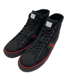GUCCI（グッチ）の古着「Off The Grid / ハイカットスニーカー」｜ブラック