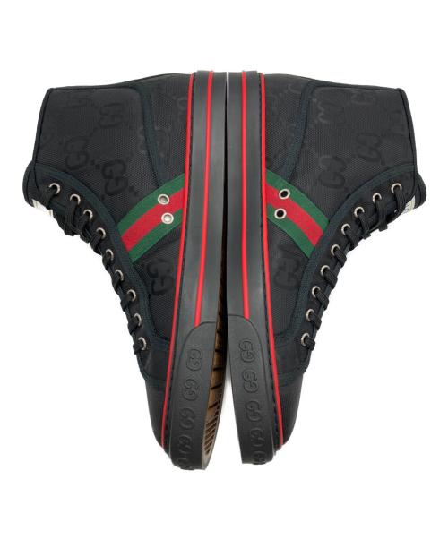 GUCCI（グッチ）GUCCI (グッチ) Off The Grid / ハイカットスニーカー ブラック サイズ:11の古着・服飾アイテム
