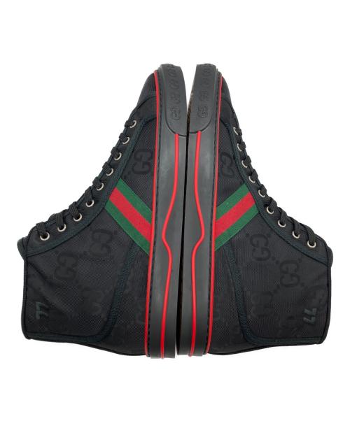 GUCCI（グッチ）GUCCI (グッチ) Off The Grid / ハイカットスニーカー ブラック サイズ:11の古着・服飾アイテム