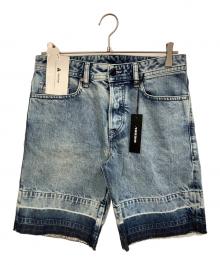 DIESEL（ディーゼル）の古着「デニムハーフパンツ」｜インディゴ