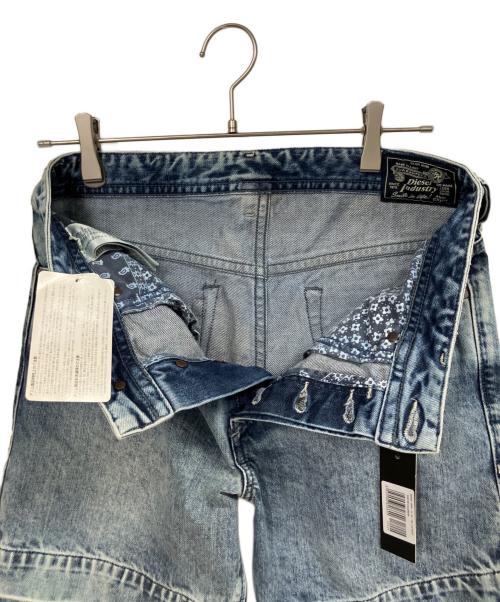 DIESEL（ディーゼル）DIESEL (ディーゼル) デニムハーフパンツ インディゴ サイズ:28の古着・服飾アイテム