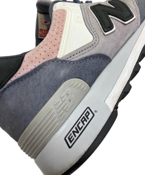 NEW BALANCE（ニューバランス）NEW BALANCE (ニューバランス) 577 'Year of the Rat' M577YOR / ローカットスニーカー グレー×ピンク サイズ:UK8の古着・服飾アイテム