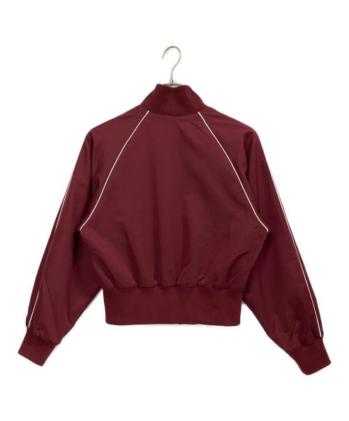 LACOSTE（ラコステ）LACOSTE (ラコステ) ワイド＆ショートトラックジャケット ボルドー サイズ:36の古着・服飾アイテム