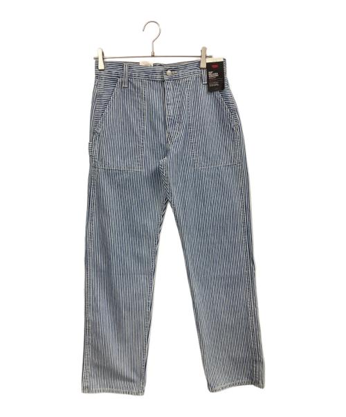 LEVI'S（リーバイス）LEVI'S (リーバイス) 555 リラックスストレートジーンズ ホワイト×ブルー サイズ:Ｗ29　Ｌ32 未使用品の古着・服飾アイテム