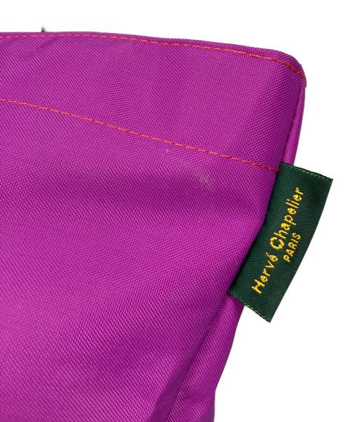 Herve Chapelier（エルベシャプリエ）Herve Chapelier (エルベシャプリエ) 舟型トートバッグ パープル×レッドの古着・服飾アイテム