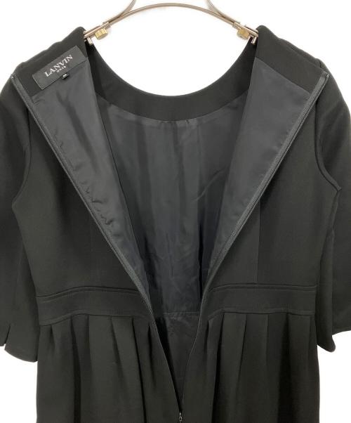 LANVIN NOIR（ランバン ノワール）LANVIN NOIR (ランバン ノワール) フォーマルワンピース ブラック サイズ:36の古着・服飾アイテム