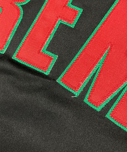 SUPREME（シュプリーム）SUPREME (シュプリーム) MITCHELL & NESS (ミッチェルアンドネス) Satin Varsity Jacket ブラック サイズ:XLの古着・服飾アイテム