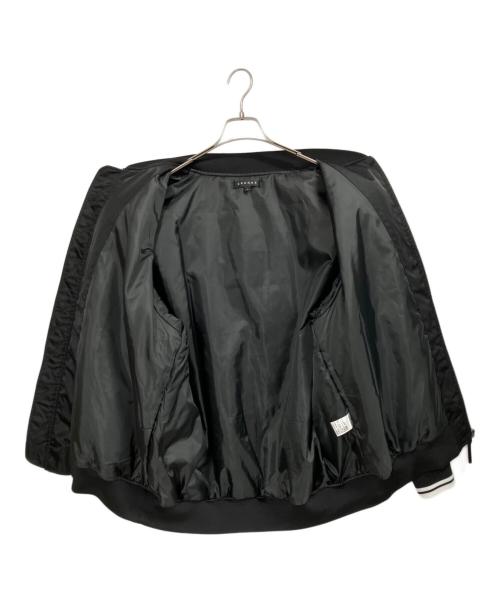 CRONOS（クロノス）CRONOS (クロノス) BLACKLETTER MA-1 JACKET ブラック サイズ:40の古着・服飾アイテム