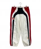 SUPREME×UMBROシュプリーム×アンブロ）の古着「UNBRO TRACK PANT / トラックパンツ」｜ホワイト×レッド