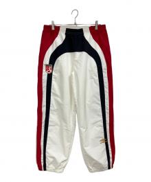SUPREME×UMBRO（シュプリーム×アンブロ）の古着「UNBRO TRACK PANT / トラックパンツ」｜ホワイト×レッド