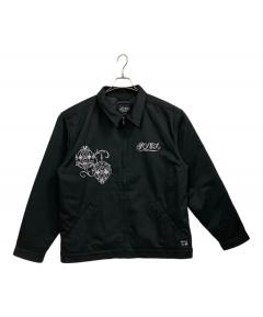 中古・古着通販】CRONOS (クロノス) BLACKLETTER MA-1 JACKET ブラック