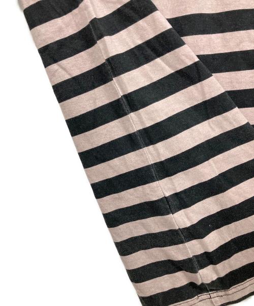 SUPREME（シュプリーム）SUPREME (シュプリーム) Reverse Stripe S/S Top / 半袖カットソー ベージュ サイズ:Lの古着・服飾アイテム