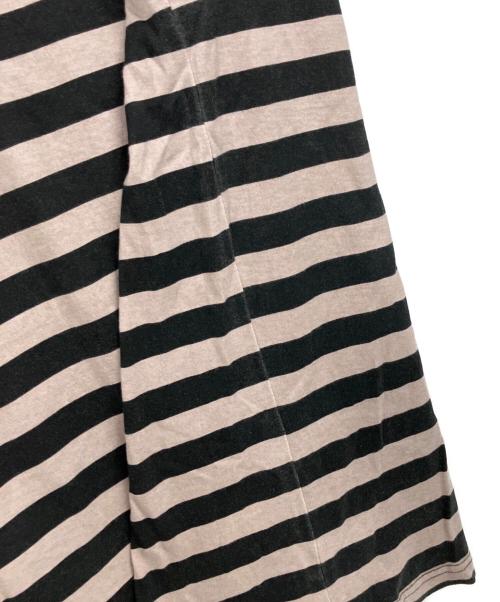 SUPREME（シュプリーム）SUPREME (シュプリーム) Reverse Stripe S/S Top / 半袖カットソー ベージュ サイズ:Lの古着・服飾アイテム