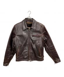 Schott（ショット）の古着「レザージャケット」｜ブラウン