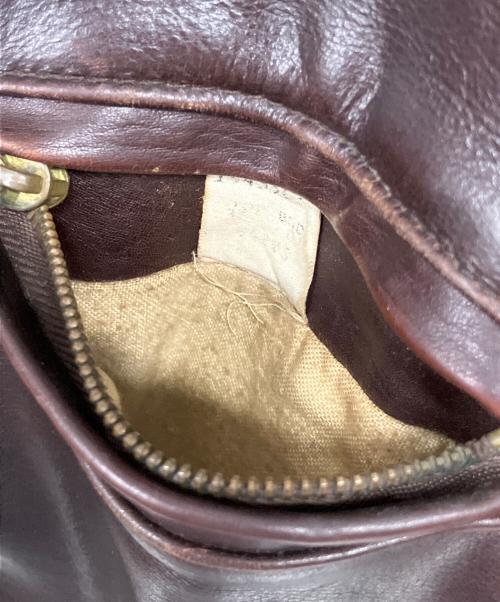 Schott（ショット）Schott (ショット) レザージャケット ブラウン サイズ:36の古着・服飾アイテム