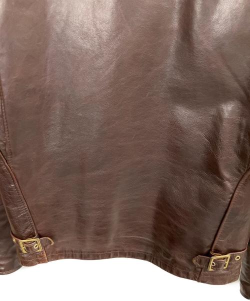 Schott（ショット）Schott (ショット) レザージャケット ブラウン サイズ:36の古着・服飾アイテム