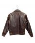 Schott (ショット) レザージャケット ブラウン サイズ:36：30000円
