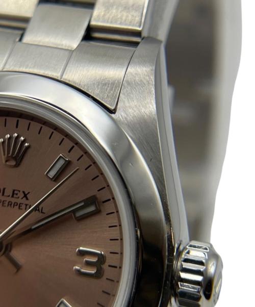 ROLEX（ロレックス）ROLEX (ロレックス) オイスター パーペチュアル 24 レディ Ref.76080 OYSTER PERPETUAL LADY Ref.76080 ピンク文字盤 ピンク文字盤 サイズ:24.0mm/15.5cmの古着・服飾アイテム