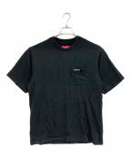 SUPREMEシュプリーム）の古着「S/S Pocket Tee Supreme / 半袖Tシャツ」｜ブラック