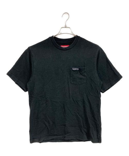 SUPREME（シュプリーム）SUPREME (シュプリーム) S/S Pocket Tee Supreme / 半袖Tシャツ ブラック サイズ:Sの古着・服飾アイテム