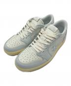 NIKEナイキ）の古着「AIR JORDAN1 RETRO LOW OG Rabbit Floral Swoosh / ローカットスニーカー」｜ホワイト