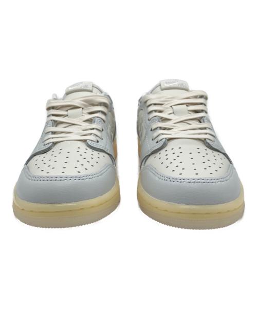 NIKE（ナイキ）NIKE (ナイキ) AIR JORDAN1 RETRO LOW OG Rabbit Floral Swoosh / ローカットスニーカー ホワイト サイズ:26の古着・服飾アイテム