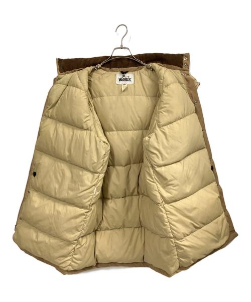 WOOLRICH（ウールリッチ）WOOLRICH (ウールリッチ) 70~80'Sダウンジャケット ベージュ サイズ:Lの古着・服飾アイテム
