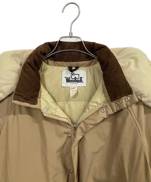 WOOLRICH（ウールリッチ）WOOLRICH (ウールリッチ) 70~80'Sダウンジャケット ベージュ サイズ:Lの古着・服飾アイテム