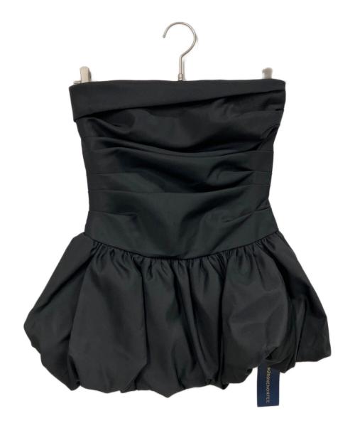MARONENONFEE（マーロンエノンフィ）MARONENONFEE (マーロンエノンフィ) ベアトップス ブラック サイズ:FREE 未使用品の古着・服飾アイテム