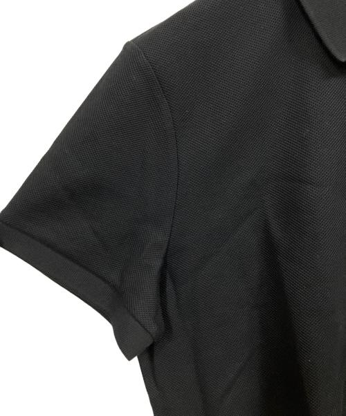 BURBERRY（バーバリー）BURBERRY (バーバリー) ジップポロシャツ ブラック サイズ:Mの古着・服飾アイテム
