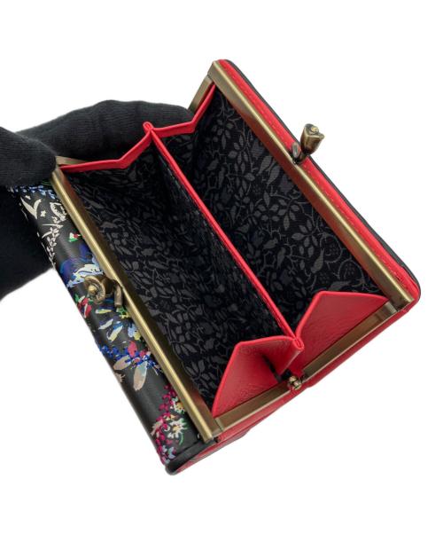 ANNA SUI（アナスイ）ANNA SUI (アナスイ) がま口財布 ブラックの古着・服飾アイテム