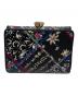 ANNA SUI (アナスイ) がま口財布 ブラック：10000円