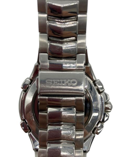 SEIKO（セイコー）SEIKO (セイコー) クロノグラフ　 ソーラー　腕時計 ブラックの古着・服飾アイテム